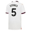 Maillot de Supporter Manchester City Stones 5 Extérieur 2023-24 Pour Homme